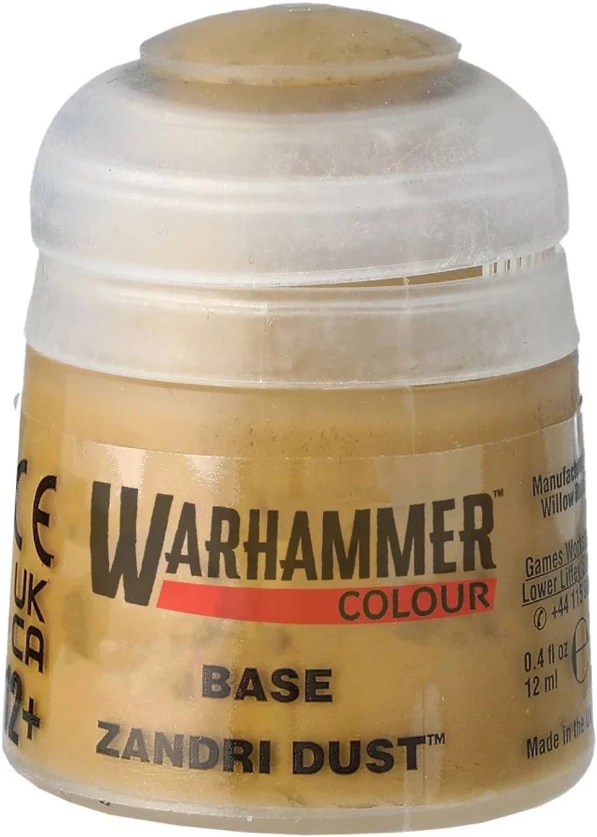 Warhammer Paint - Base - Zandri Dust 12ml - (21-16) de Play-Doh – photo du produit
