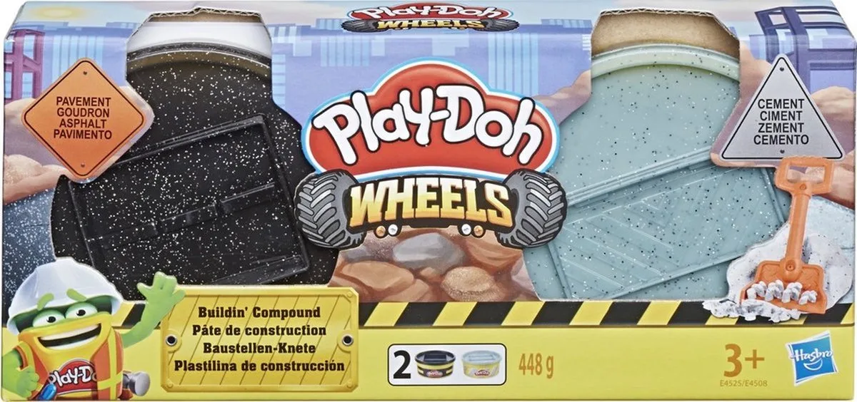 Wheels Buildin Compound från Play-Doh i Svart, Grå – produktbild