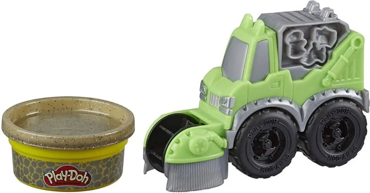 Wheels Street Sweeper E6977 van Play-Doh in Groen – productfoto