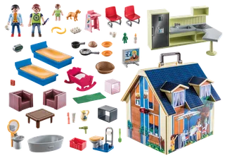 70985 Mitnehm-Puppenhaus från Playmobil – produktbild 3 av 4