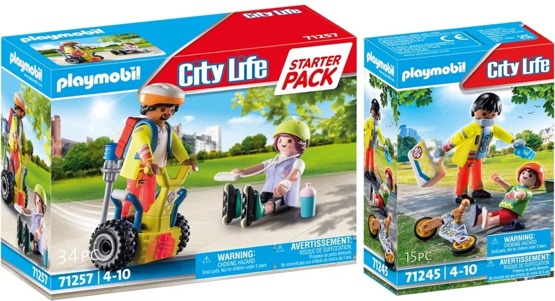 2-delige set Verpleegkundige + Starterpack Rescue by Playmobil in Multicolore – product photo