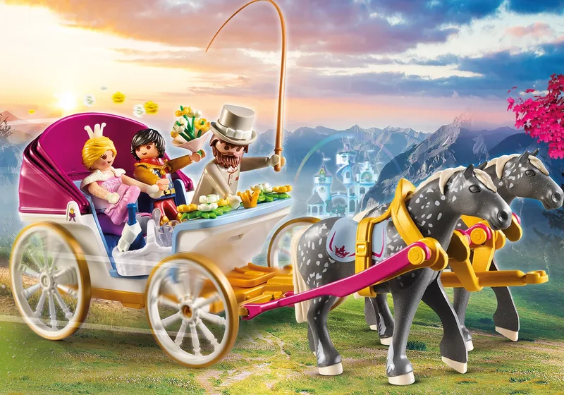 70449 Romantische Pferdekutsche de Playmobil – photo d’ambiance 1 sur 4