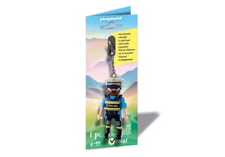 70648 Schlüsselanhänger Polizist fra Playmobil – produktbillede 2 af 2