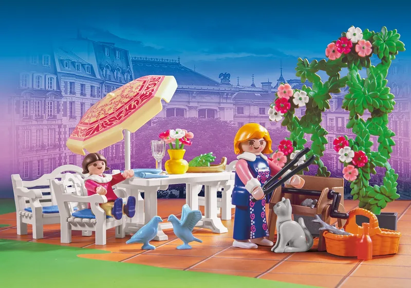 70896 Gartenterrasse från Playmobil – miljöbild 1 av 4