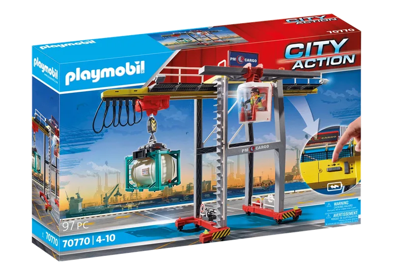70770 Portalkran mit Containern by Playmobil – product photo 2 of 4