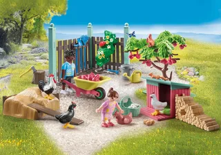 71510 Kleine Hühnerfarm im Tiny Haus Garten från Playmobil – miljöbild 1 av 4