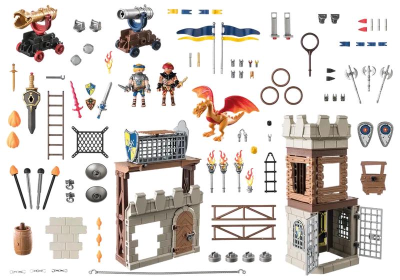 71298 Novelmore vs. Burnham Raiders - Turnierarena de Playmobil – photo du produit 3 sur 4