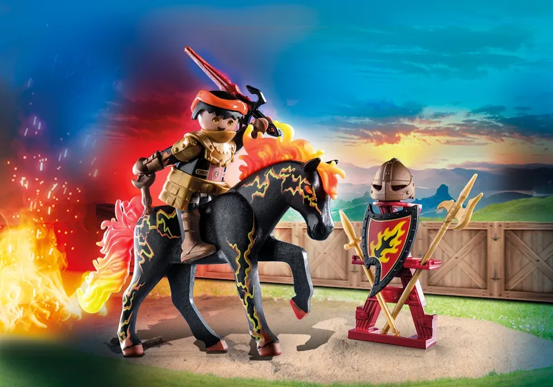 71213 Burnham Raiders - Feuerritter fra Playmobil – miljøbillede 1 af 3