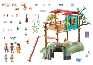 71013 Wiltopia - Familienbaumhaus de Playmobil – photo du produit 2 sur 4