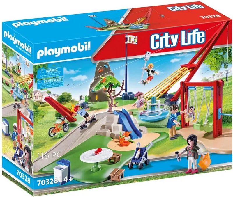 70328 City Life Speelpark från Playmobil i Playmobil 70328 – produktbild