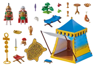 71015 Asterix: Anführerzelt mit Generälen by Playmobil – product photo 3 of 4