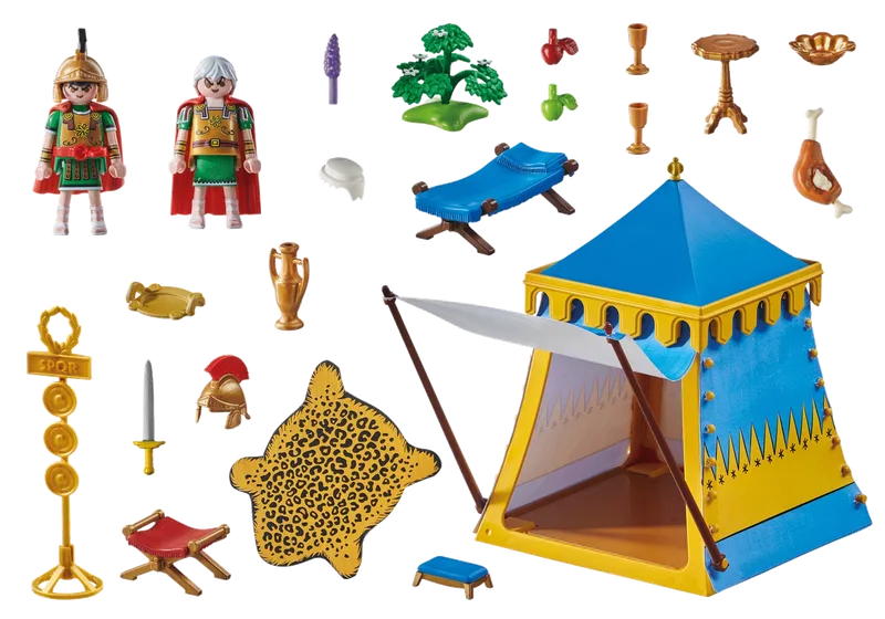 71015 Asterix: Anführerzelt mit Generälen by Playmobil – product photo 3 of 4