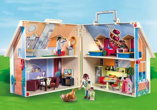 70985 Mitnehm-Puppenhaus från Playmobil – miljöbild 1 av 4