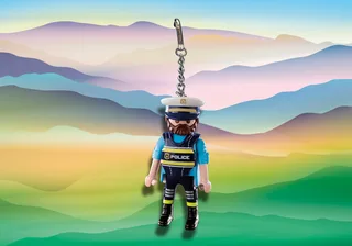 70648 Schlüsselanhänger Polizist fra Playmobil – miljøbillede 1 af 2