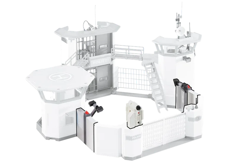 6503 Erweiterung Polizeistation/Alarmanlage de Playmobil – photo du produit