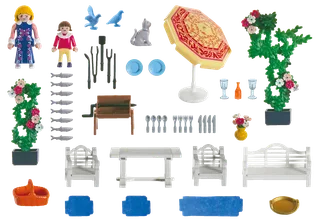 70896 Gartenterrasse från Playmobil – produktbild 3 av 4