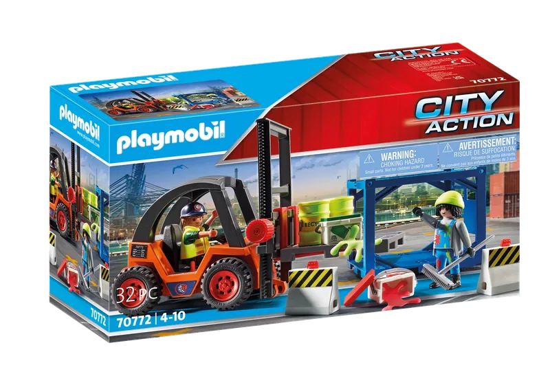 70772 Gabelstapler mit Fracht by Playmobil – product photo 2 of 3