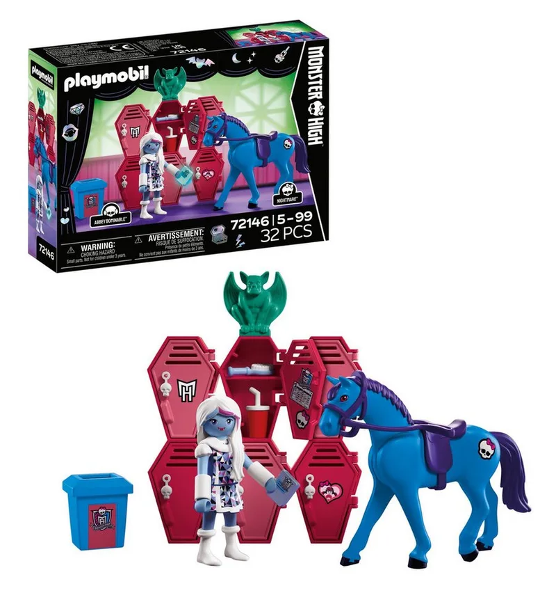 Abbey bei den SpindenTM (72146), Monster High™ Konstruktions-Spielset, Made in Europe van Playmobil in Bunt – productfoto