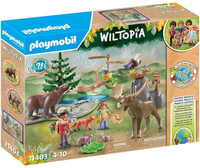 Abstecher zu den Tieren Nordamerikas - P-71403 van Playmobil in Meerkleurig – productfoto