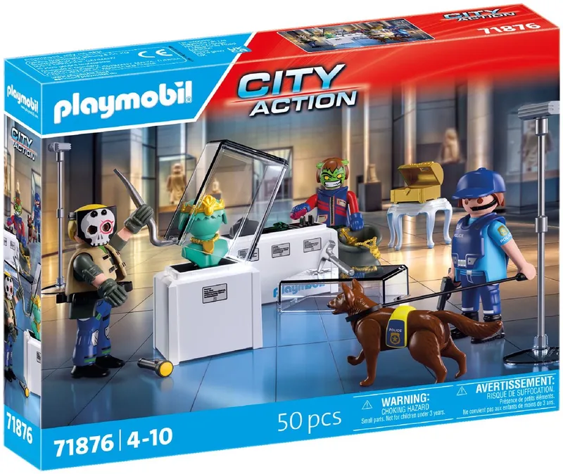 Action Heroes | Diamond Heist | Avontuurlijk speelgoed met spanning en actie | Stimuleert rollenspel en teamwork | Met veel details en accessoires | Voor kinderen vanaf 4 jaar | 71876 von Playmobil in Meerkleurig – Produktfoto