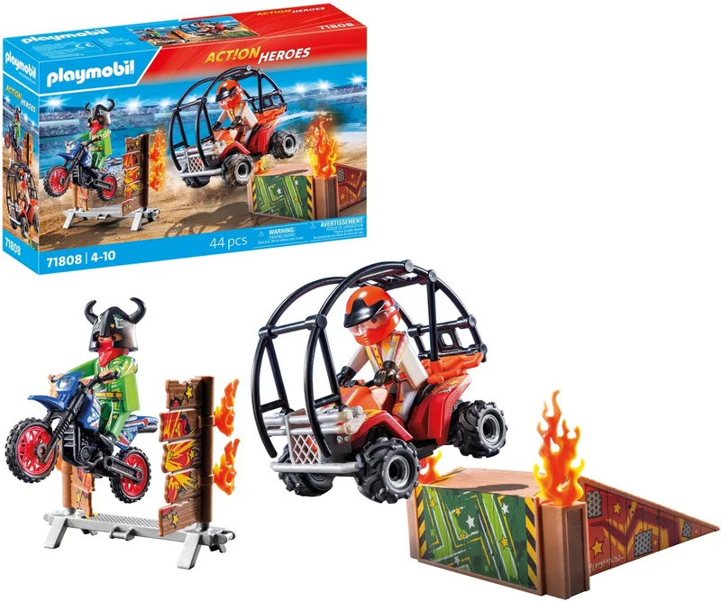Action Heroes PROMO Stuntshow 71808 van Playmobil in Meerkleurig – productfoto
