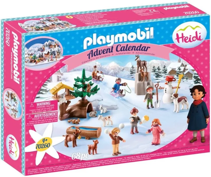 Adventkalender Heidi's Winter Wereld Pret by Playmobil in Meerkleurig – product photo