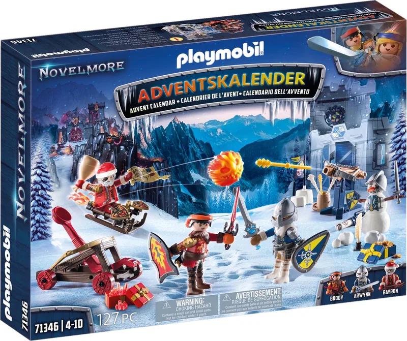 Adventskalender Novelmore - Strijd in de sneeuw - 71346 by Playmobil in Multicolor – product photo