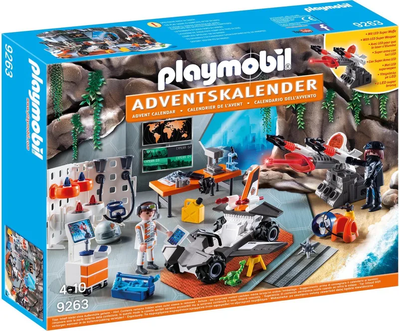 Adventskalender Top Agents - 9263 de Playmobil en MULTI – photo du produit