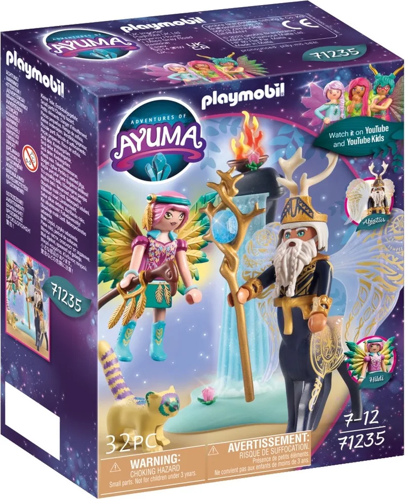 Adventures of Ayuma Abjatus met Knight Fairy - 71235 van Playmobil in Multicolor – productfoto