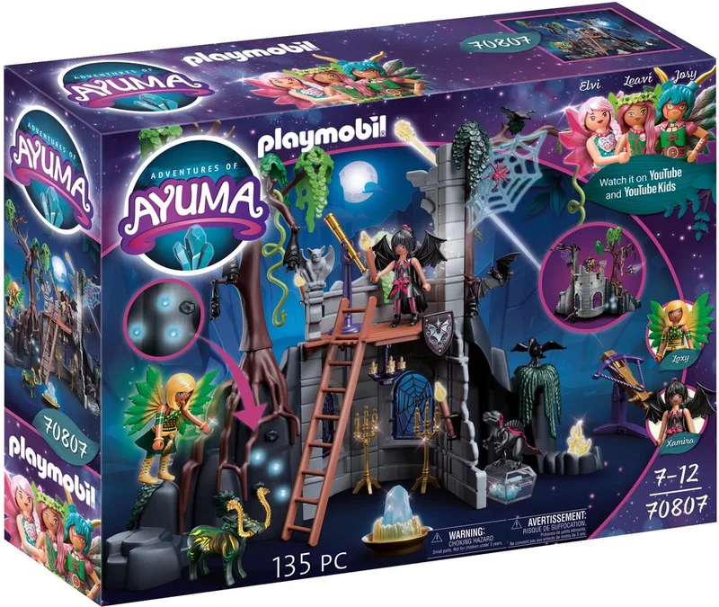 Adventures of Ayuma Bat Fairies ruïne - 70807 by Playmobil in Multicolor – product photo