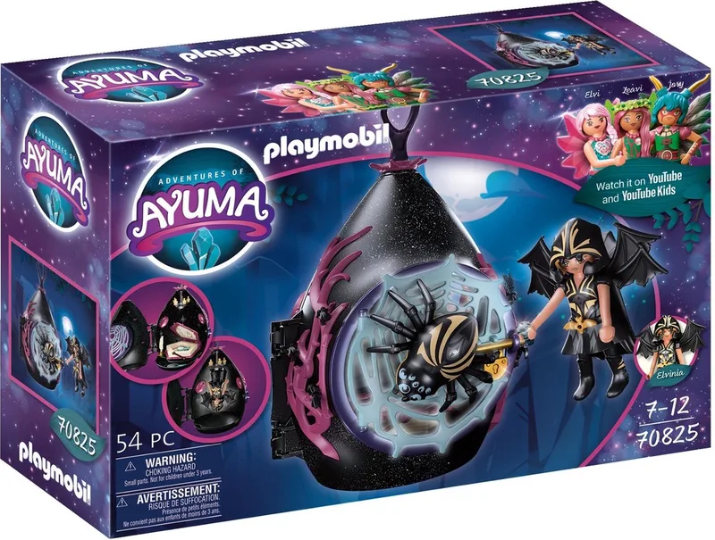 Adventures of Ayuma Bat Fairies schuilplaats - 70825 de Playmobil en Multicolor – photo du produit