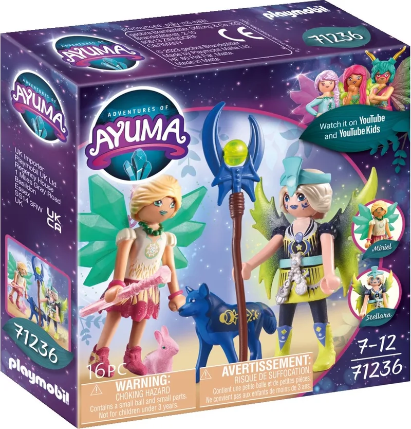 Adventures of Ayuma Crystal en Moon Fairy - 71236 von Playmobil in Multicolor – Produktfoto