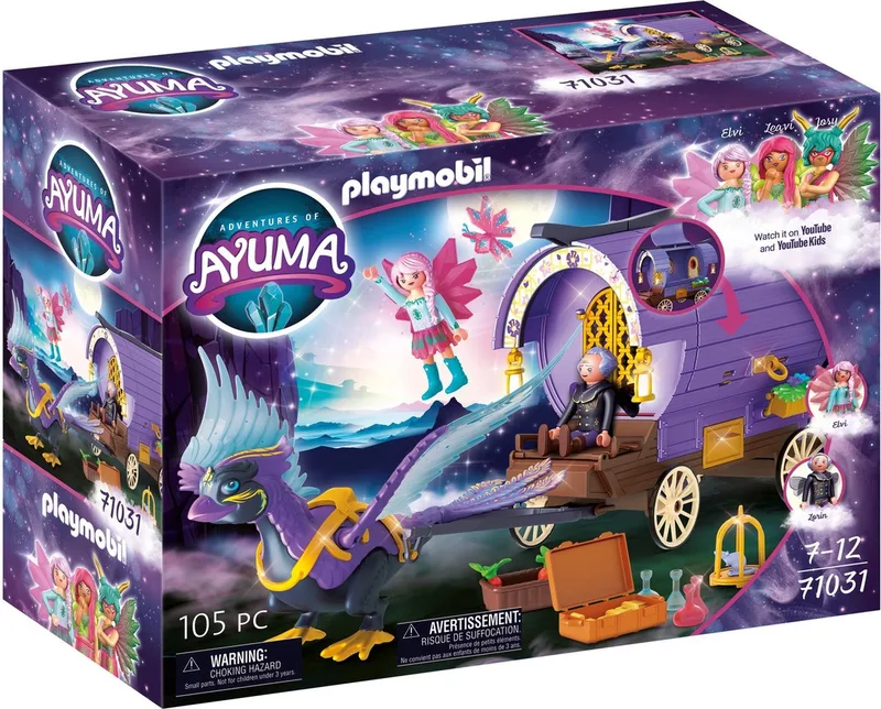 Adventures of Ayuma Feeënkoets met feniks - 71031 von Playmobil in Multicolor – Produktfoto