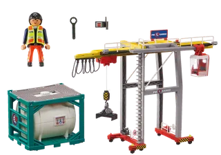 70770 Portalkran mit Containern by Playmobil – product photo 3 of 4