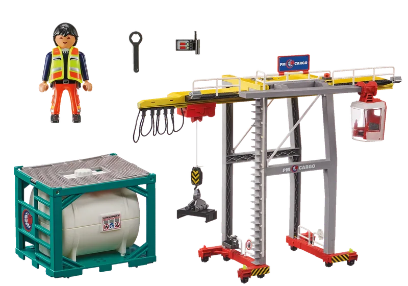 70770 Portalkran mit Containern by Playmobil – product photo 3 of 4