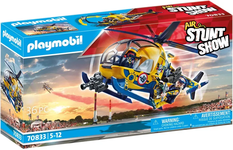 Air Stuntshow filmploeghelikopter - 70833 by Playmobil in Multicolor – product photo