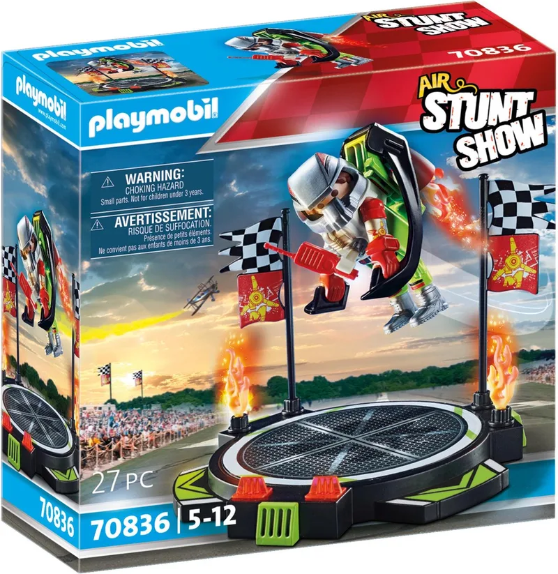 Air Stuntshow Jetpack-vlieger - 70836 by Playmobil in Multicolor – product photo