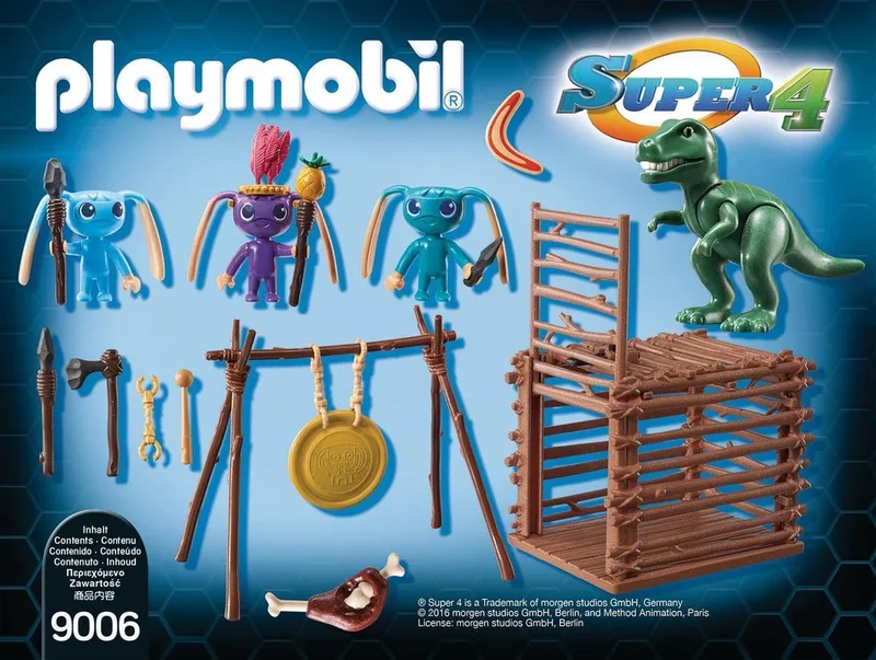 Alien krijgers met T-Rex - 9006 by Playmobil in Multi colour – product photo