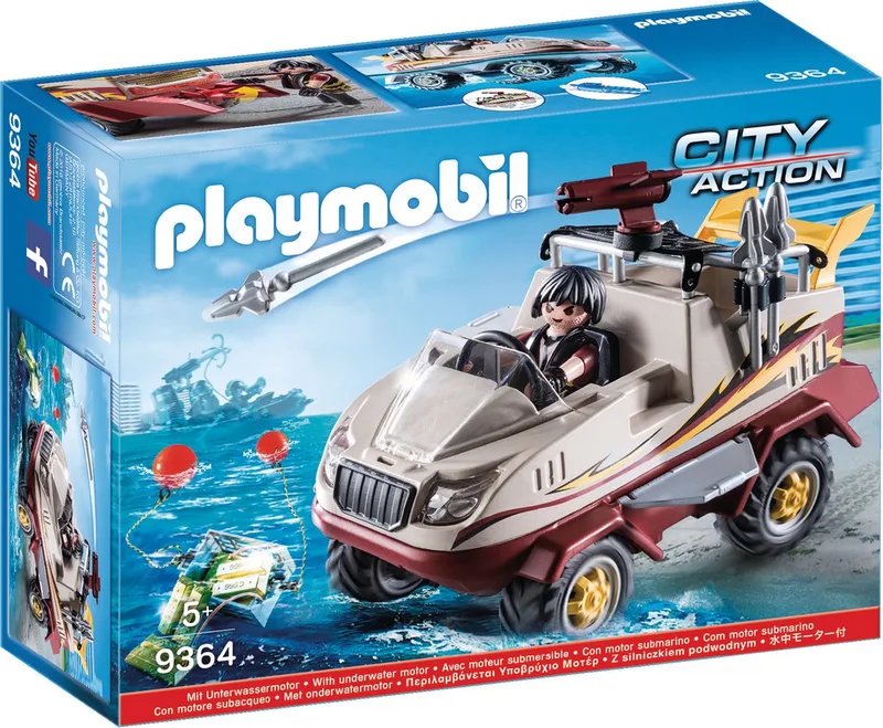 Amfibievoertuig - 9364 de Playmobil en Multicolor – photo du produit