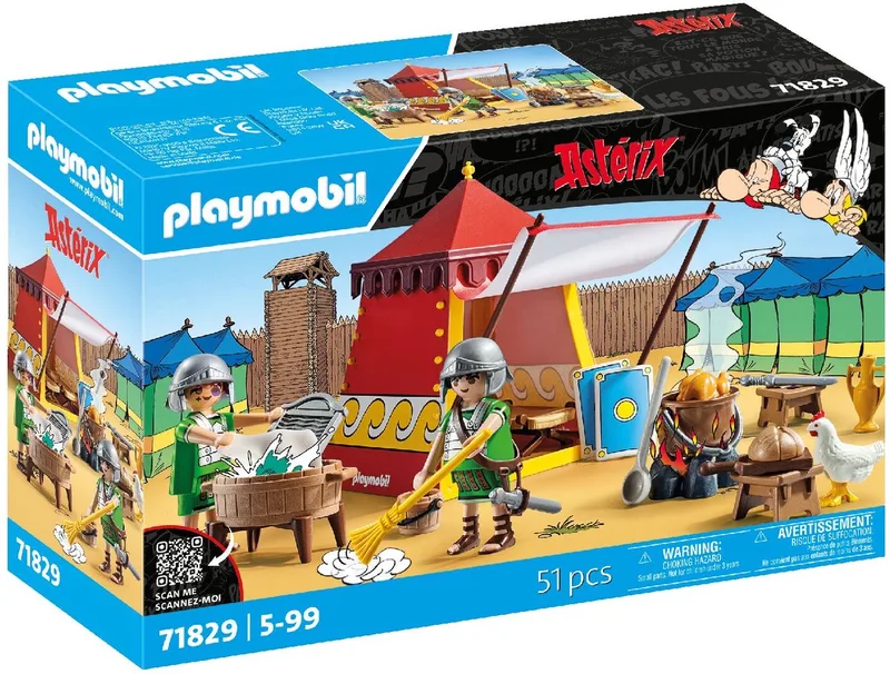 Asterix Asterix: Legionairs tent 71829 by Playmobil in Meerkleurig – product photo