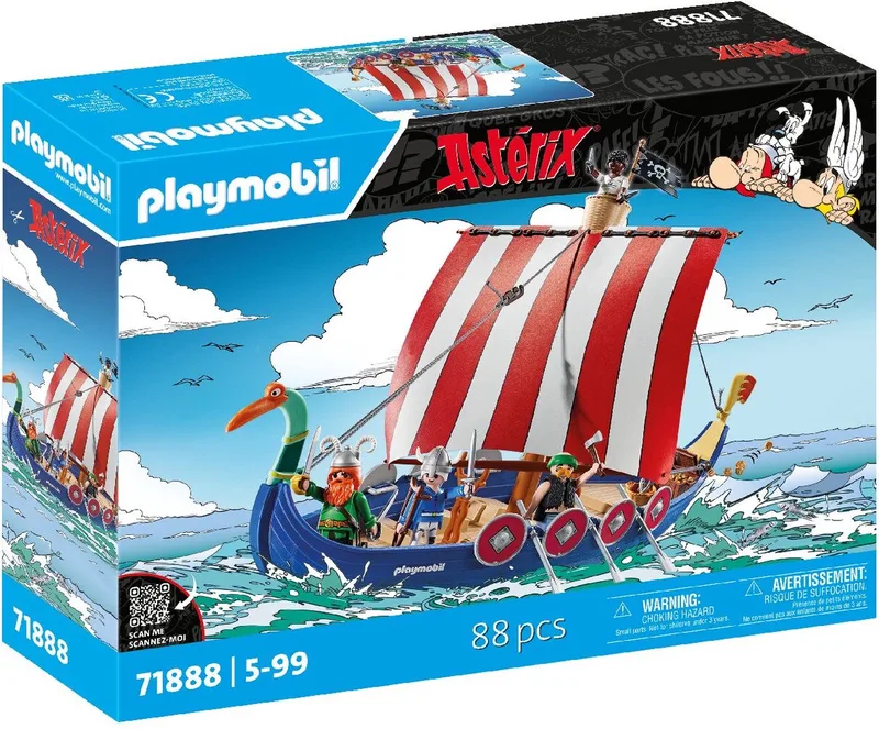 Asterix Asterix: Piratenschip 71888 de Playmobil en Meerkleurig – photo du produit