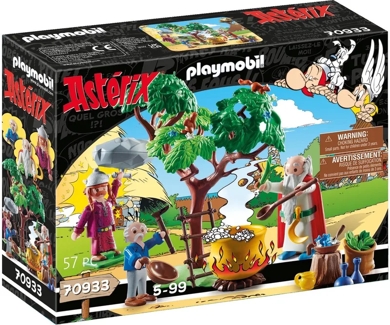 Asterix: Panoramix met toverdrank - 70933 de Playmobil en Multicolor – photo du produit