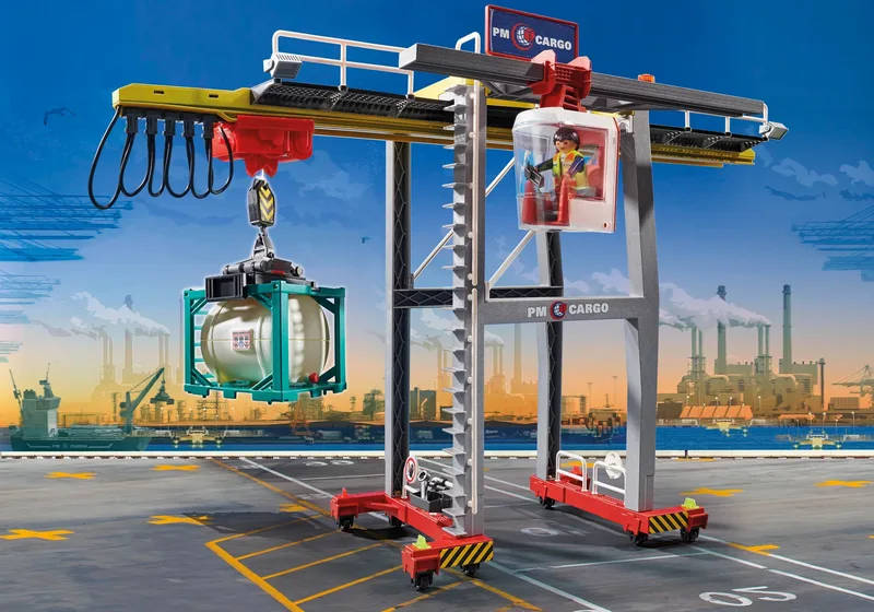 70770 Portalkran mit Containern by Playmobil – interior photo 1 of 4