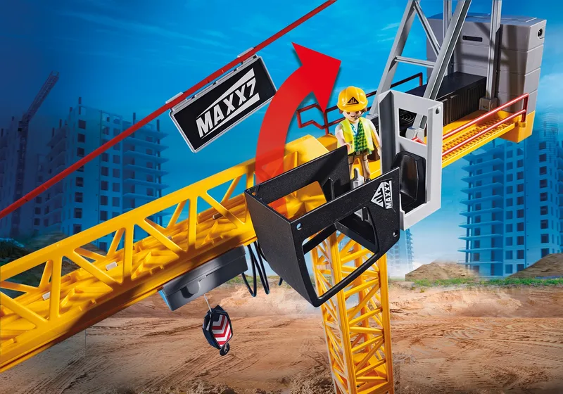 70441 RC-Baukran mit Bauteil fra Playmobil – miljøbillede 4 af 4