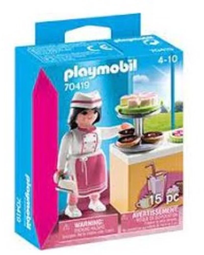 Banketbakster met Toonbank en Taart - 70419 by Playmobil in Mix – product photo