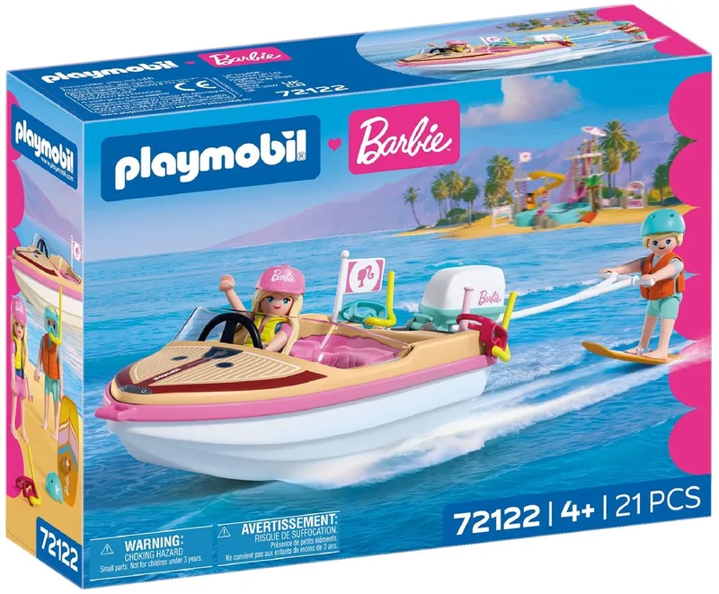 Barbie Avonturenboot - 72122 von Playmobil in Multi kleuren – Produktfoto