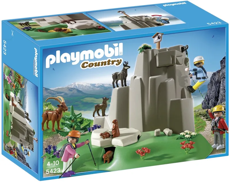 Bergbeklimming / Alpinistes et animaux de la montagne von Playmobil in Multi – Produktfoto