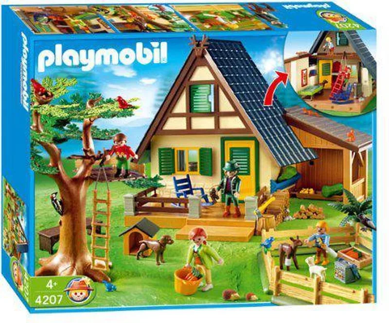 Boswachtershuis - 4207 by Playmobil in Bruin – product photo