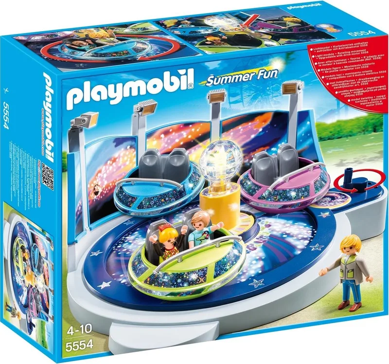 Breakdance met lichteffecten / Attraction avec effets lumineux by Playmobil in Blauw – product photo