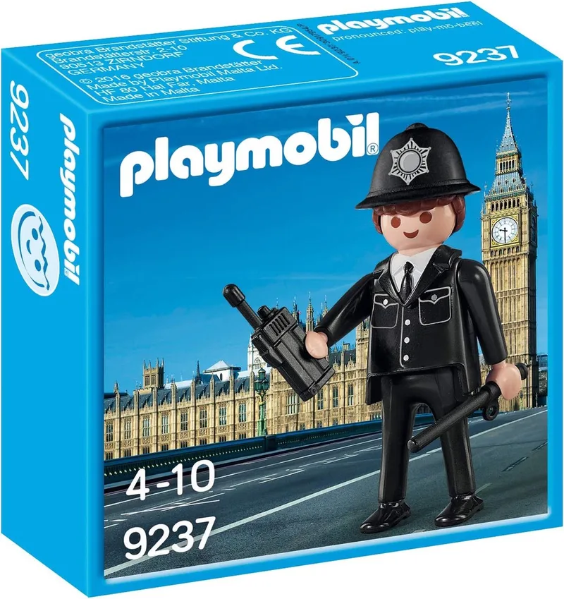 Britse Bobby Politieagent - 9237 by Playmobil in Zwart – product photo